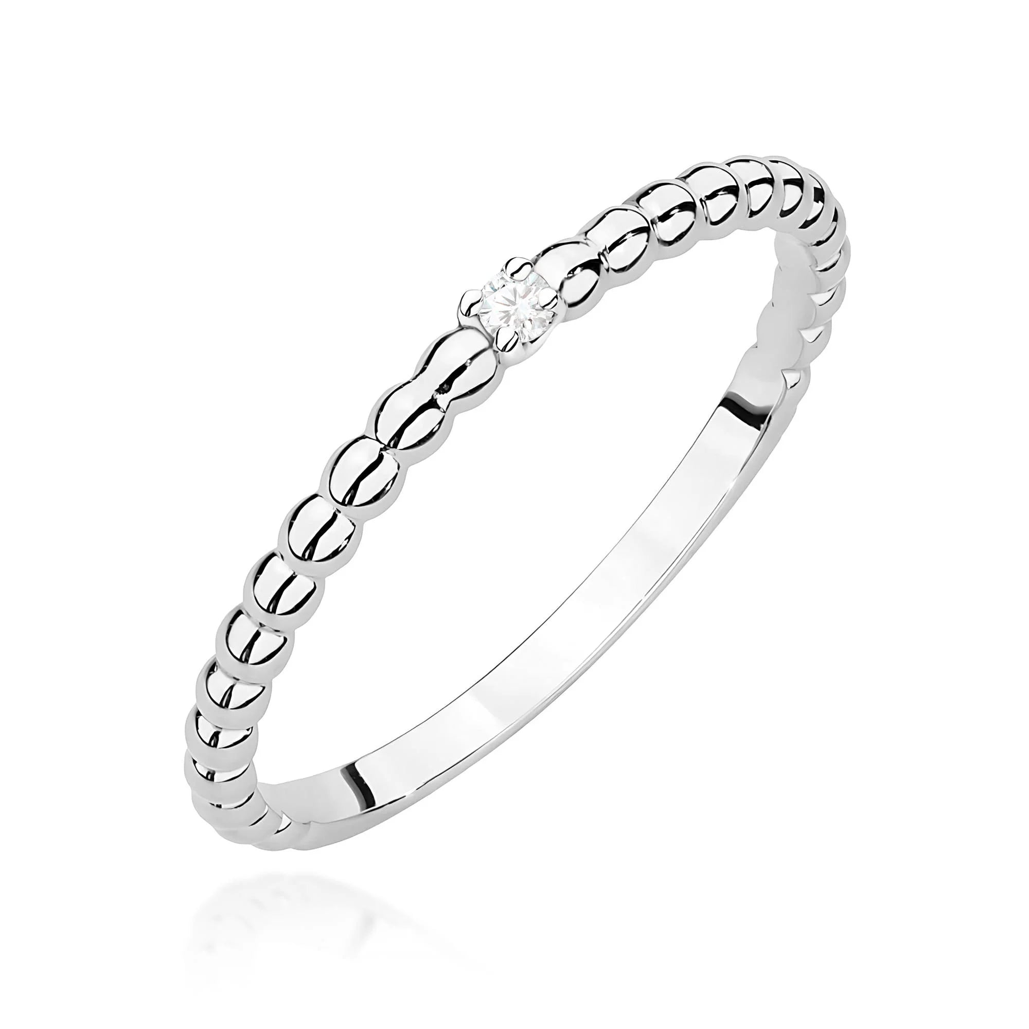 Grace Rose Gold Ring with Diamond