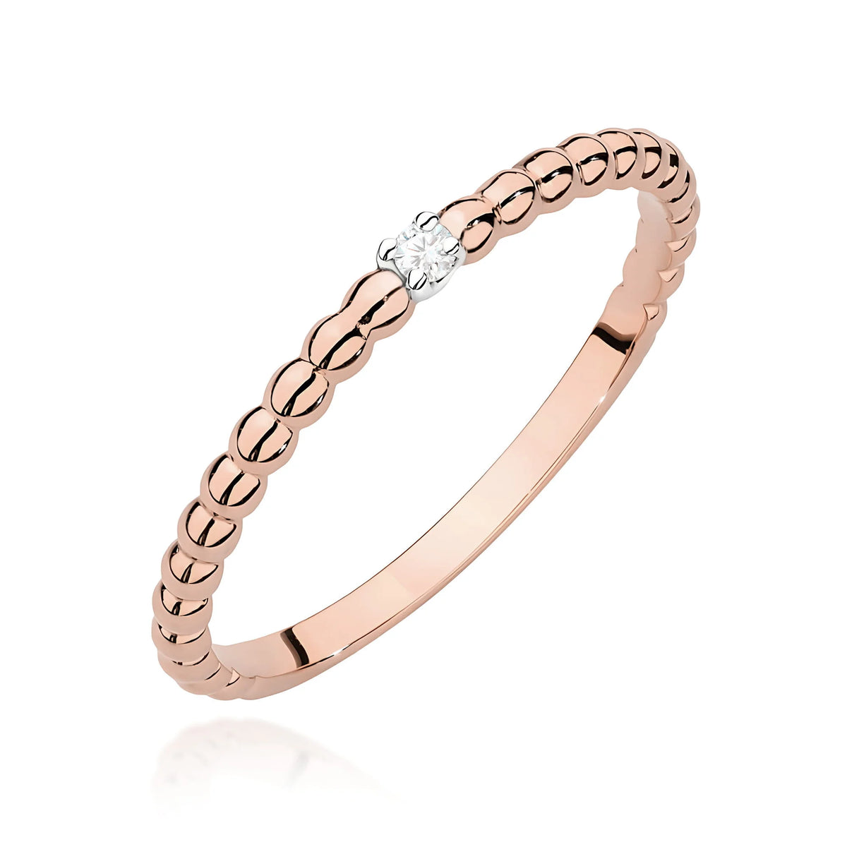 Fairy Gold Ring with Diamond