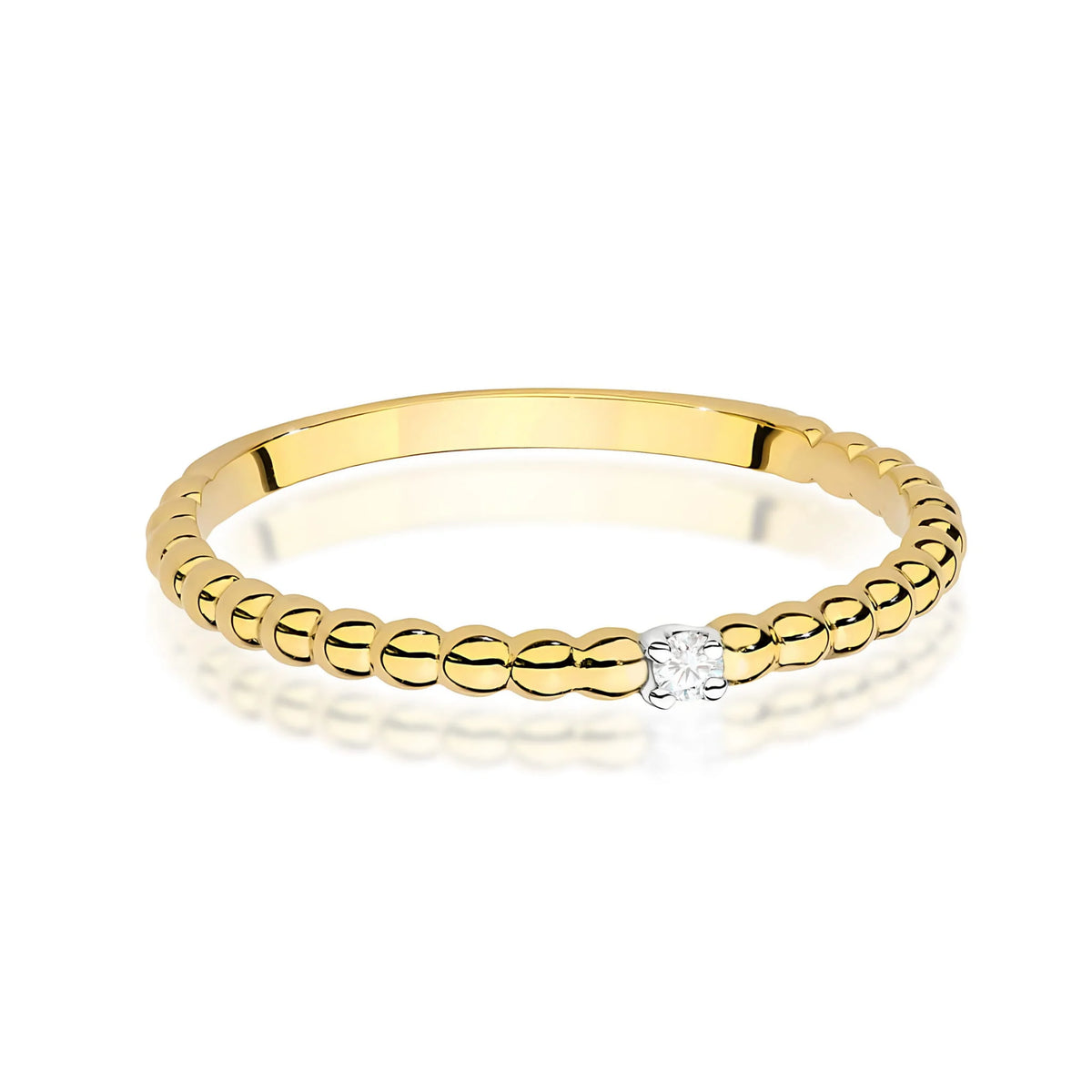 Fairy Gold Ring with Diamond