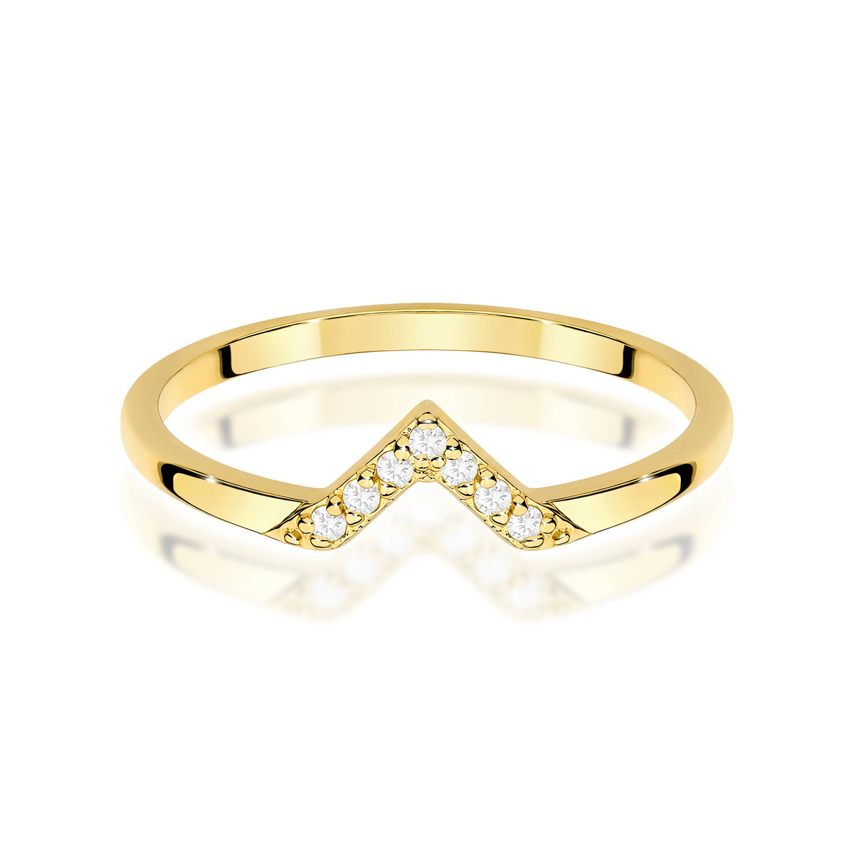 Sophie-Ring aus Gold und Diamanten