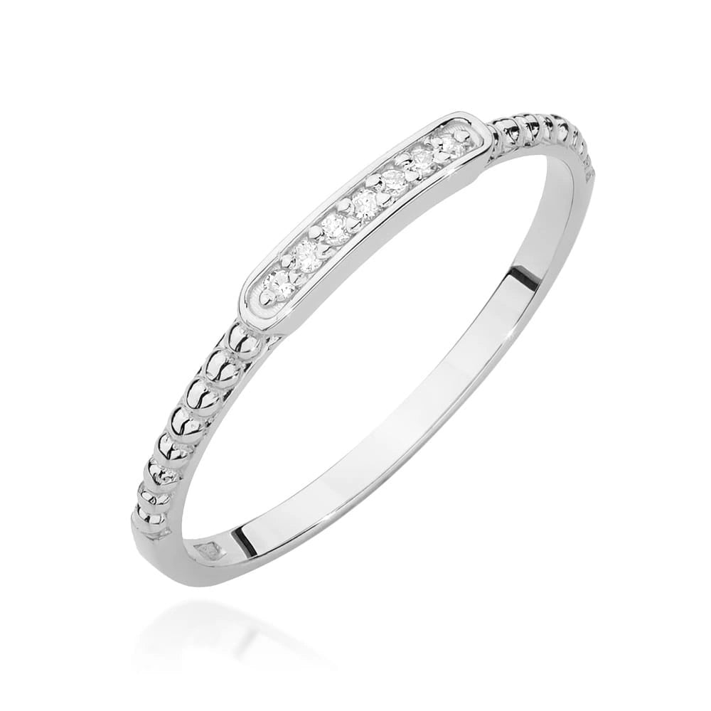Bague Riviera Grace en or rose et diamants