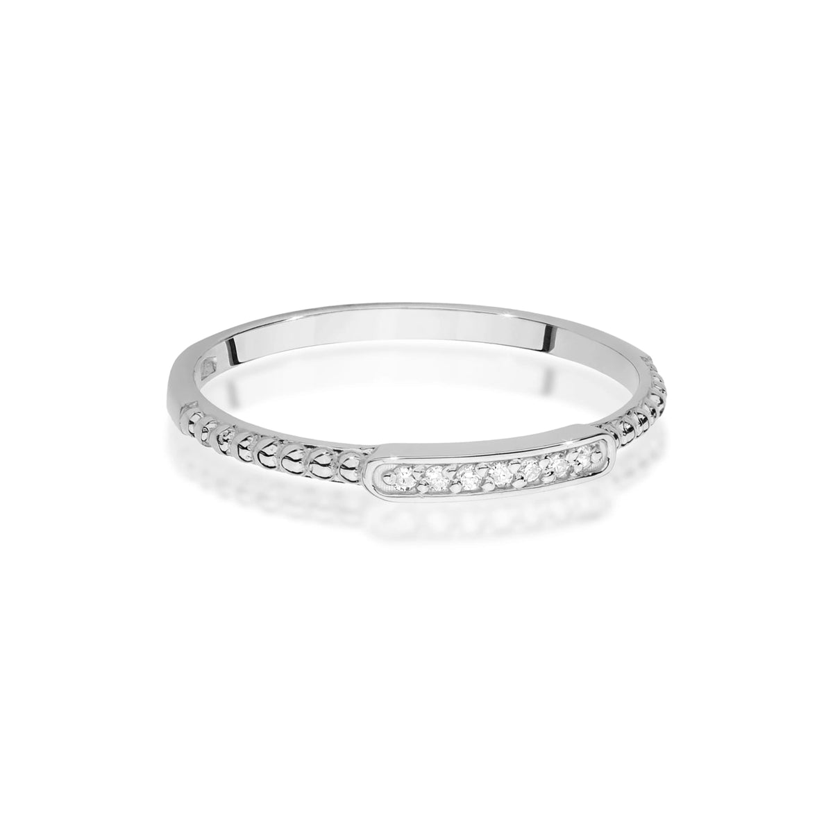 Bague Riviera Grace en or rose et diamants