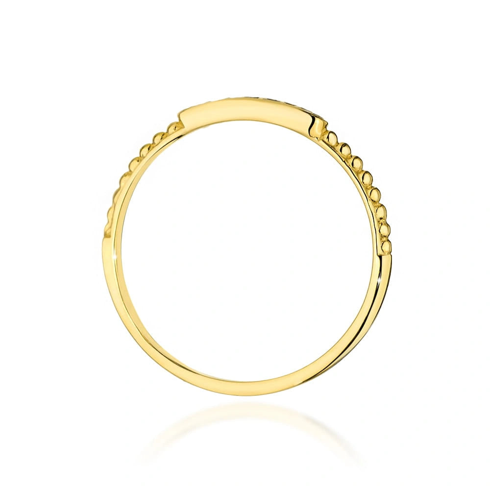 Bague Riviera Grace en or rose et diamants