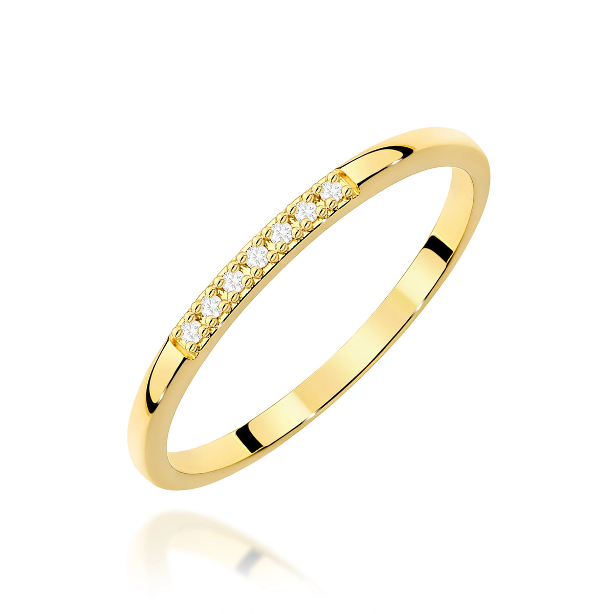 Bague Grace en or rose et diamants