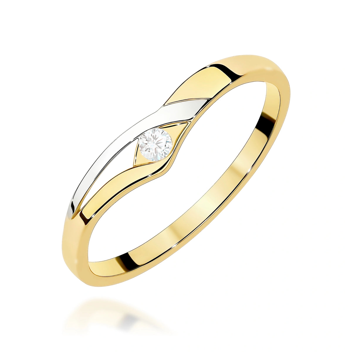 Embrace Rose Gold and Diamond Ring