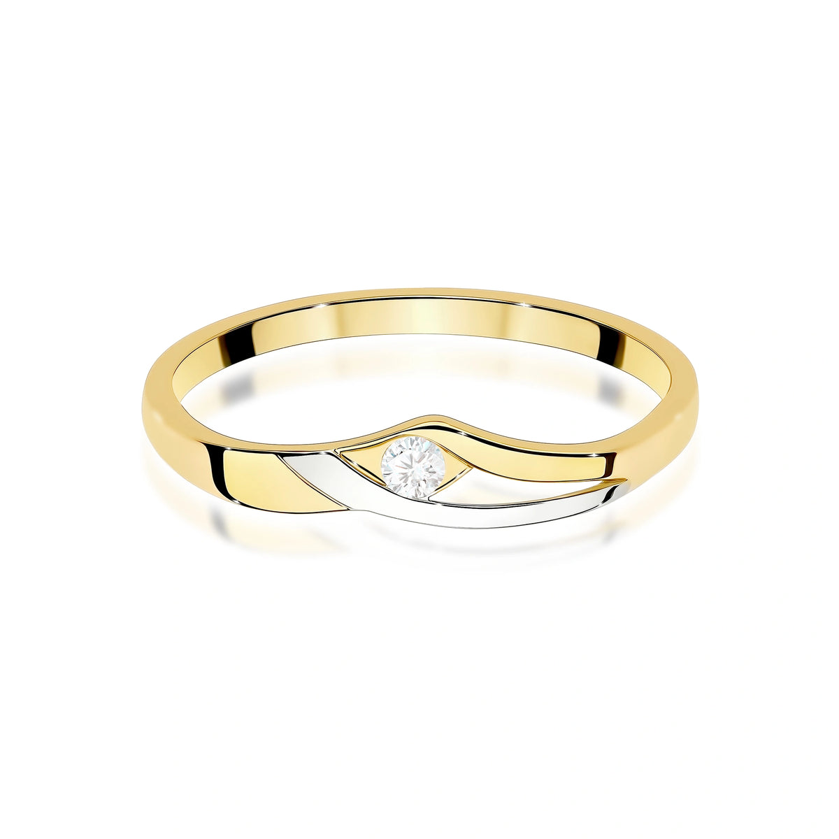Embrace Rose Gold and Diamond Ring