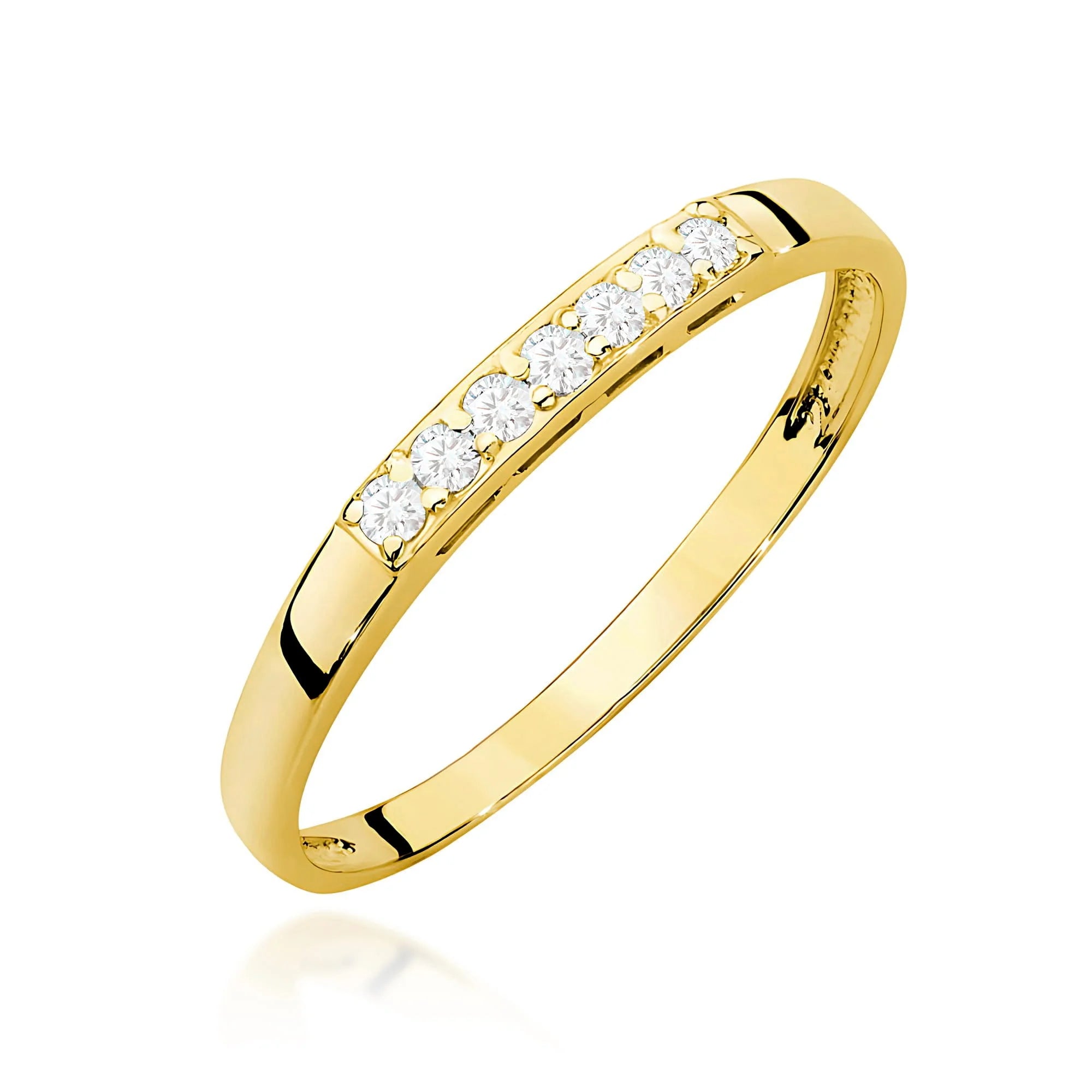 Riviera Grace Ring in Rose Gold with Diamonds
