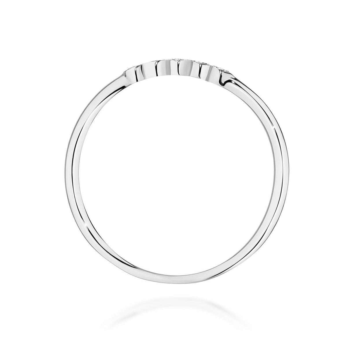 Anillo Grace en oro rosa y diamantes