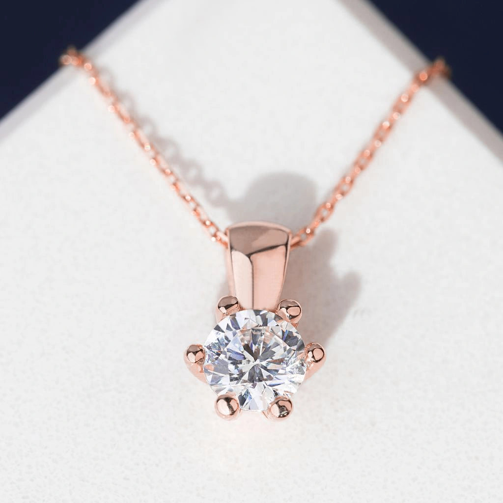 Punto Luce Classico in Oro con Diamante HPHT