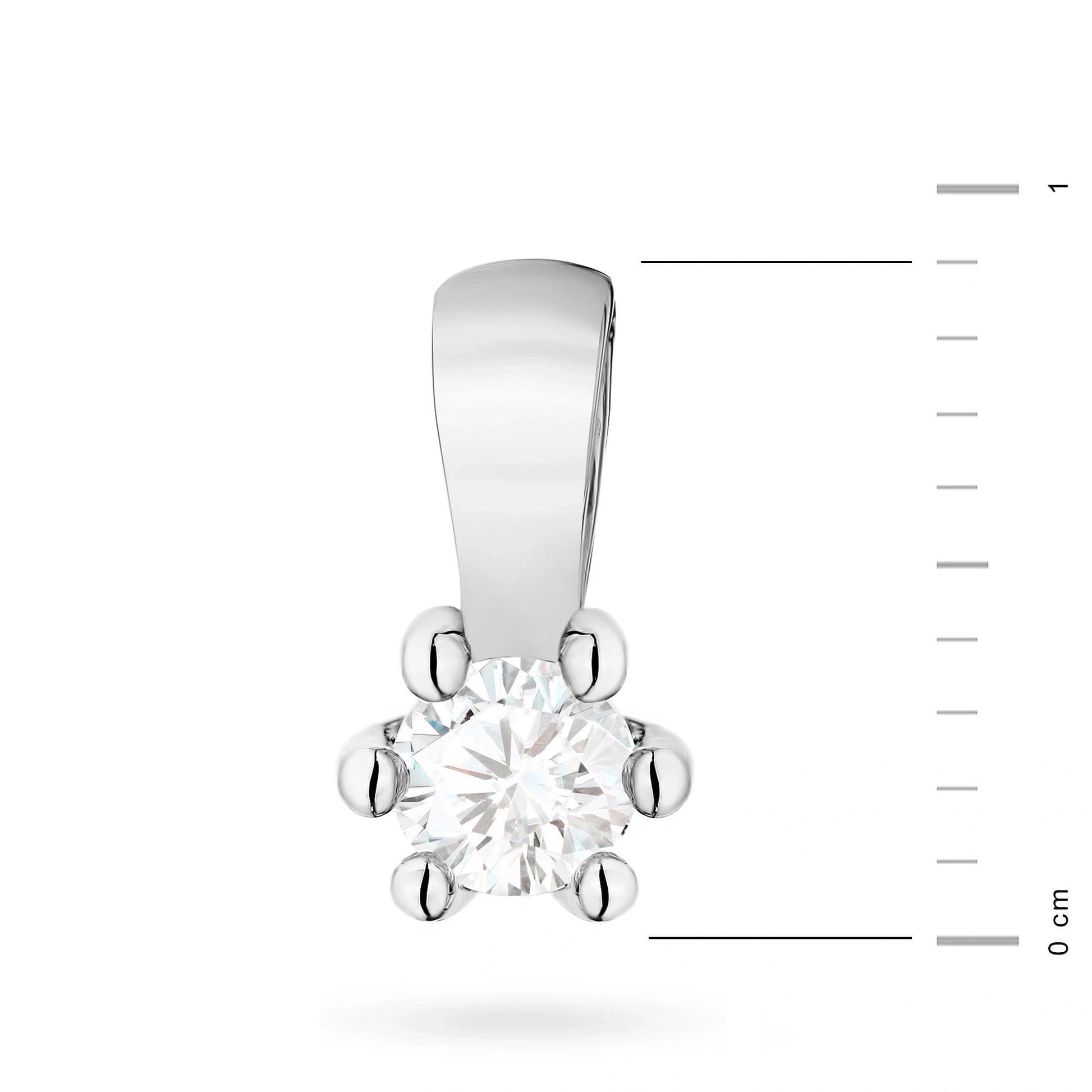 Punto Luce Classico in Oro con Diamante HPHT