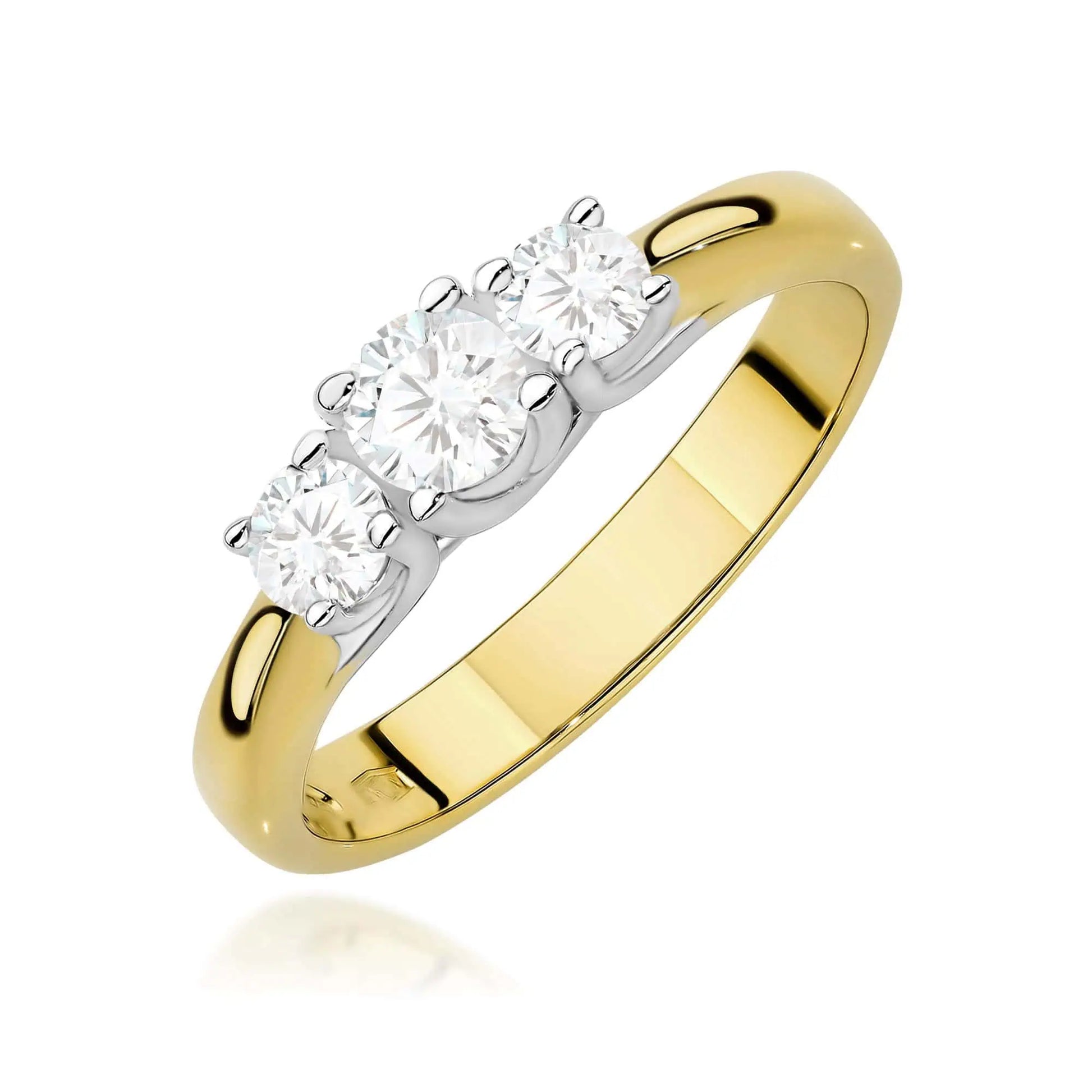 Anello Orione in Oro con Diamanti HPHT