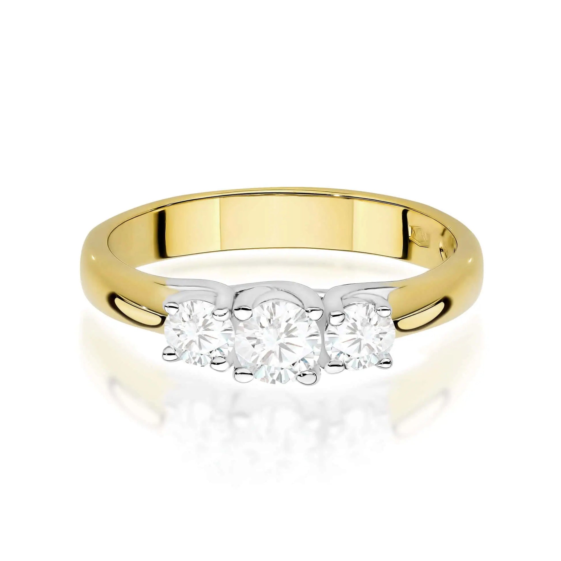 Anello Orione in Oro con Diamanti HPHT