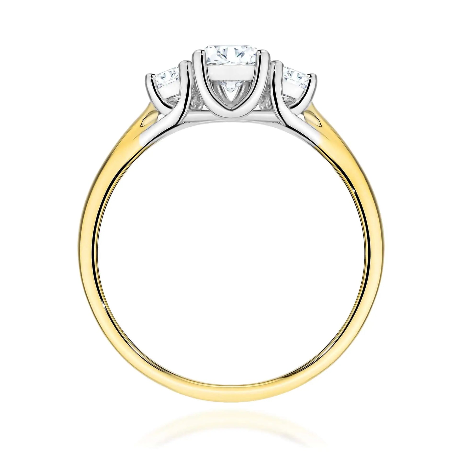 Anello Orione in Oro con Diamanti HPHT