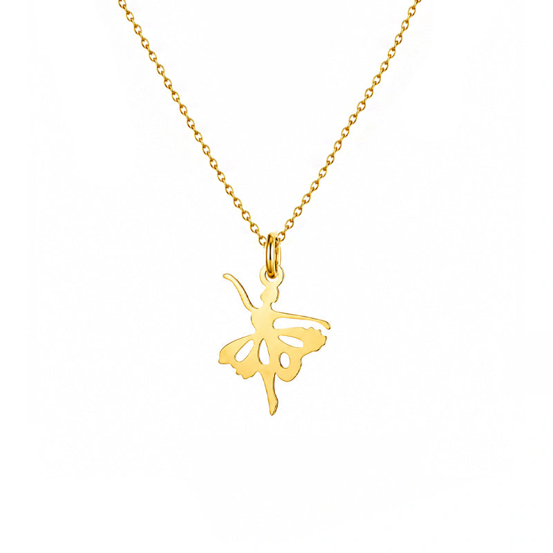 Collier en or Ballerine