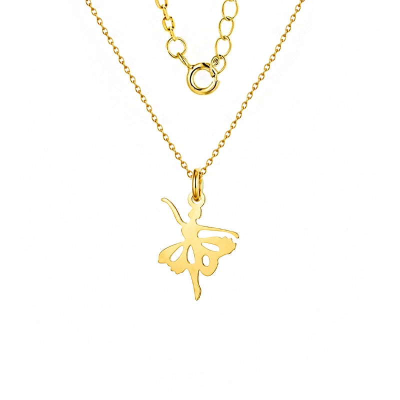 Collier en or Ballerine