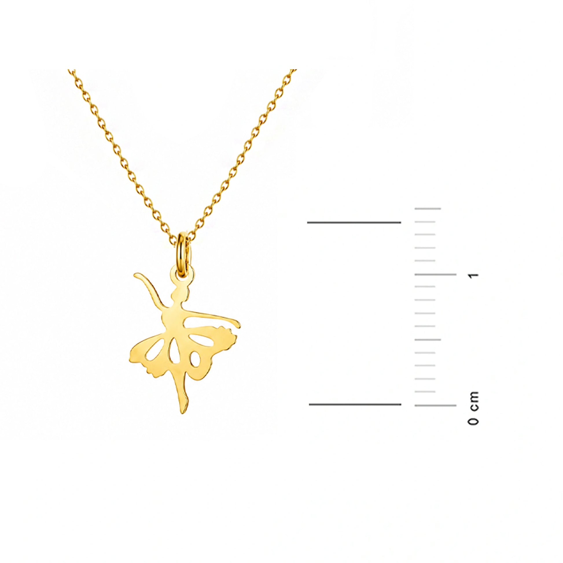 Collier en or Ballerine