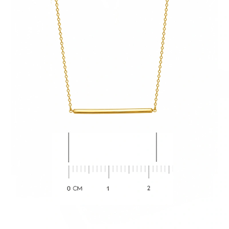 Collana in Oro con Parallelepipedo