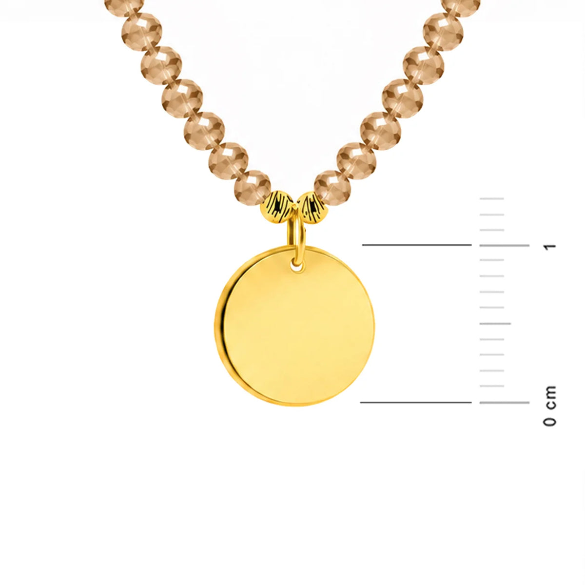 Collana con Giada e Medaglia Incidibile (Copia)