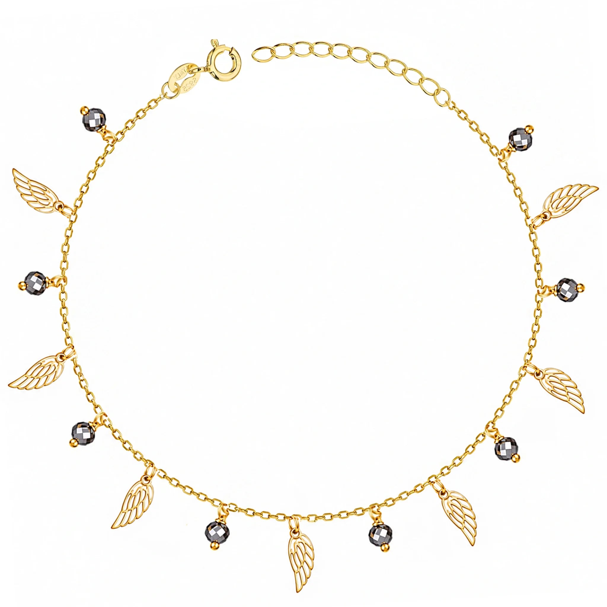 Bracciale in Argento Fantasy Mini Charm e Pietre