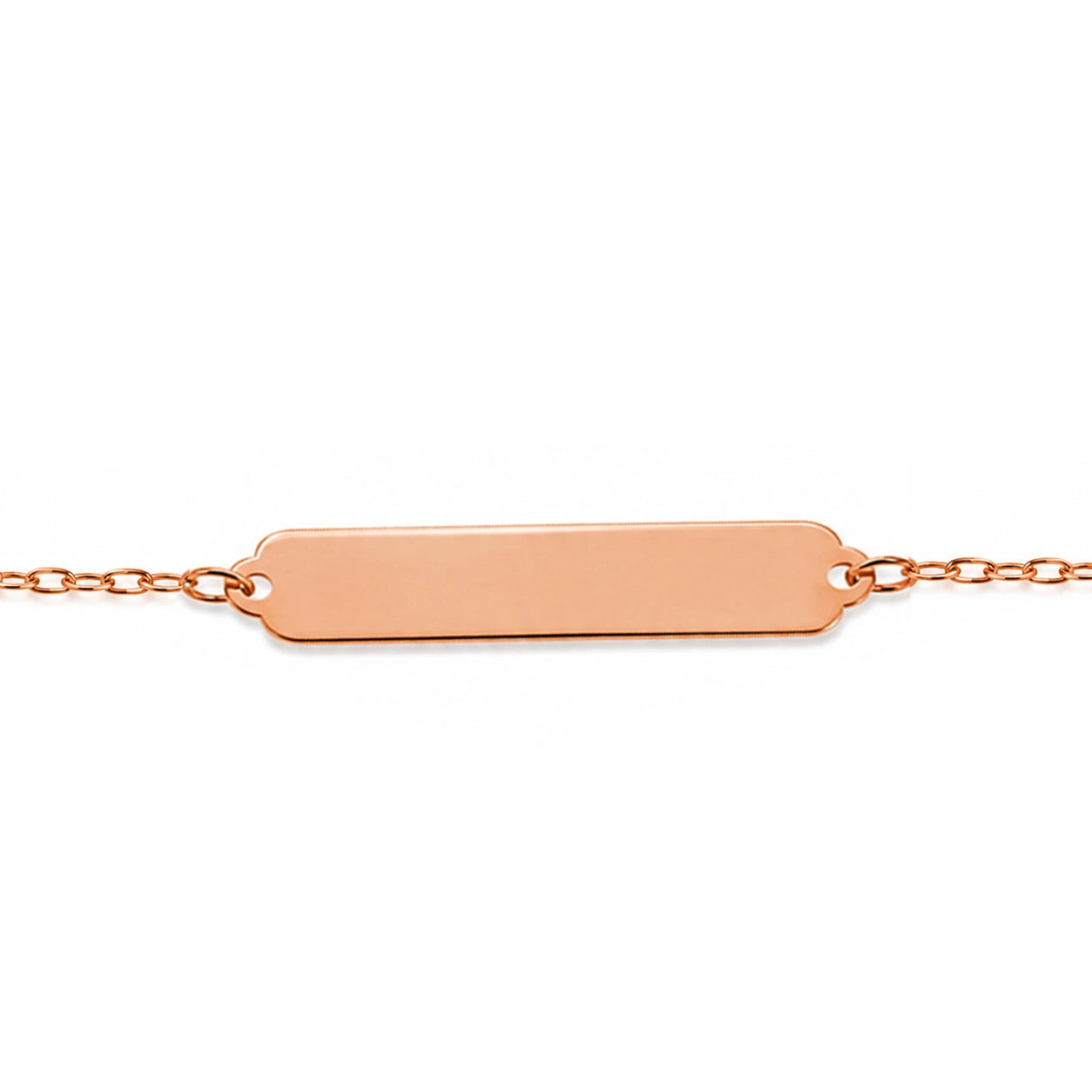Bracciale da Bambini in Argento con Piastrina