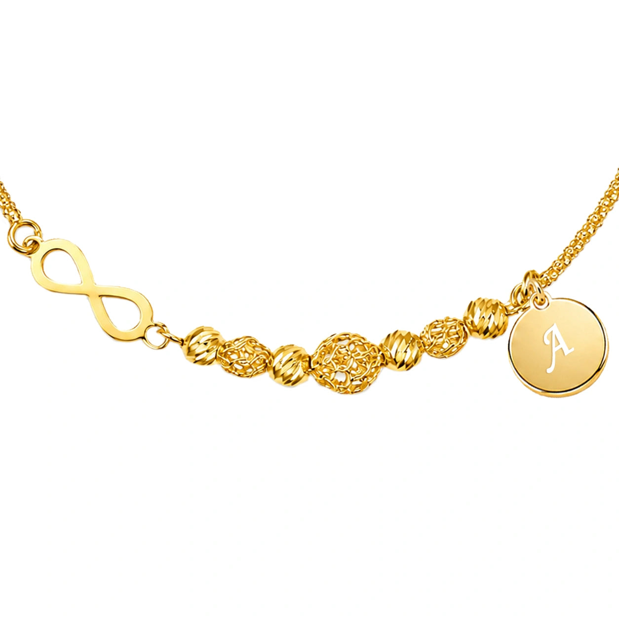Pulsera de Plata Infinity Charm