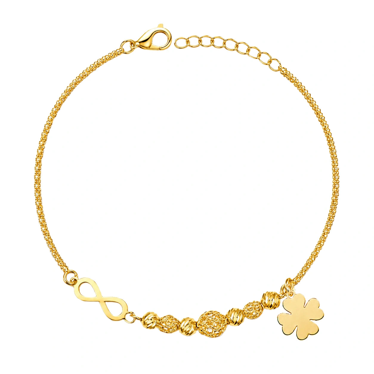 Bracciale in Argento Infinity Charm