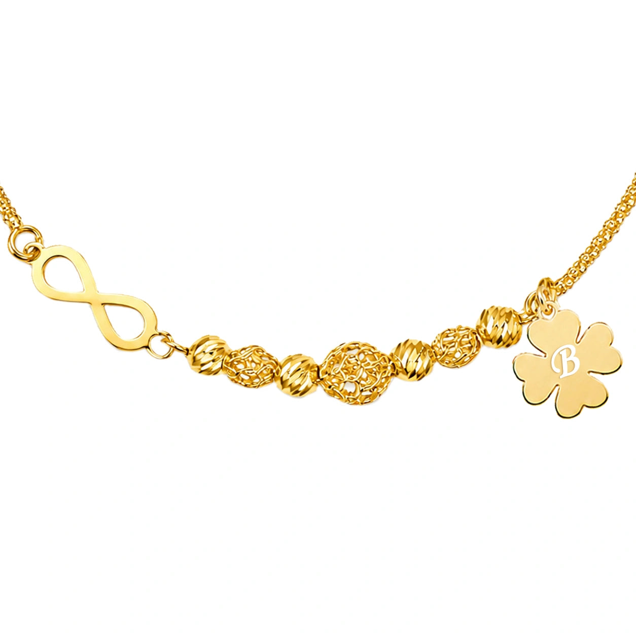 Pulsera de Plata Infinity Charm
