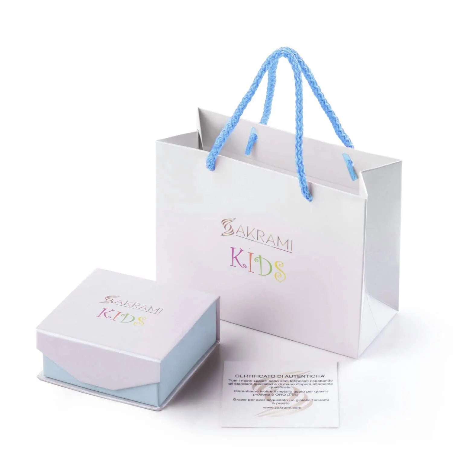 Pulsera Infantil de Plata con Osito Azul y Placa Grabable