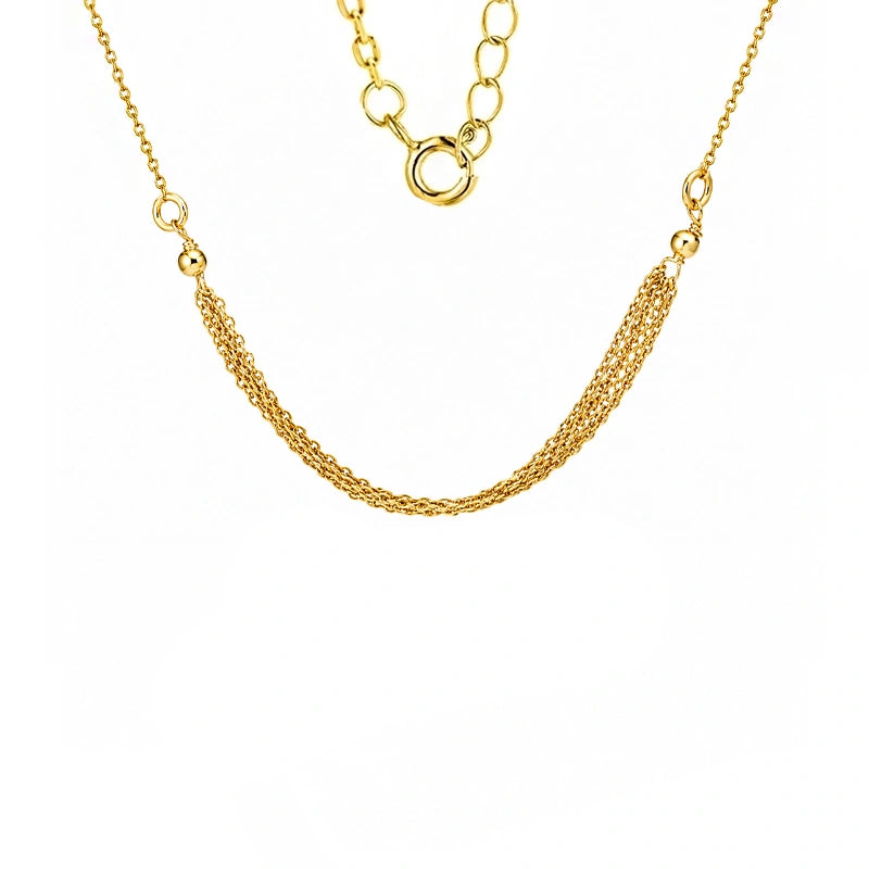 Halskette aus Gold Chains