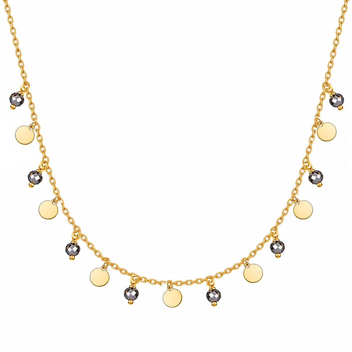 Collana in Argento Fantasy Mini Charm e Pietre
