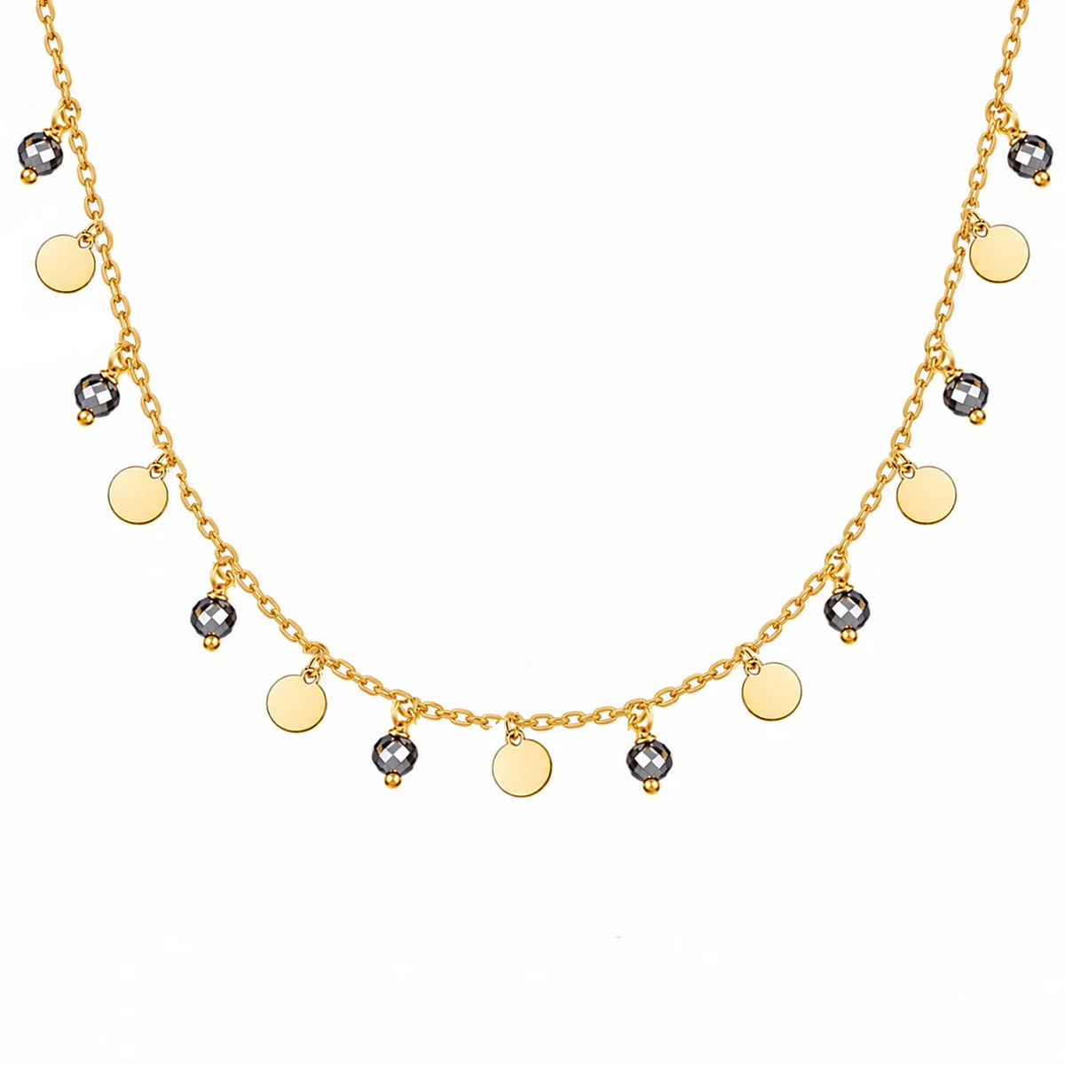 Collana in Argento Fantasy Mini Charm e Pietre