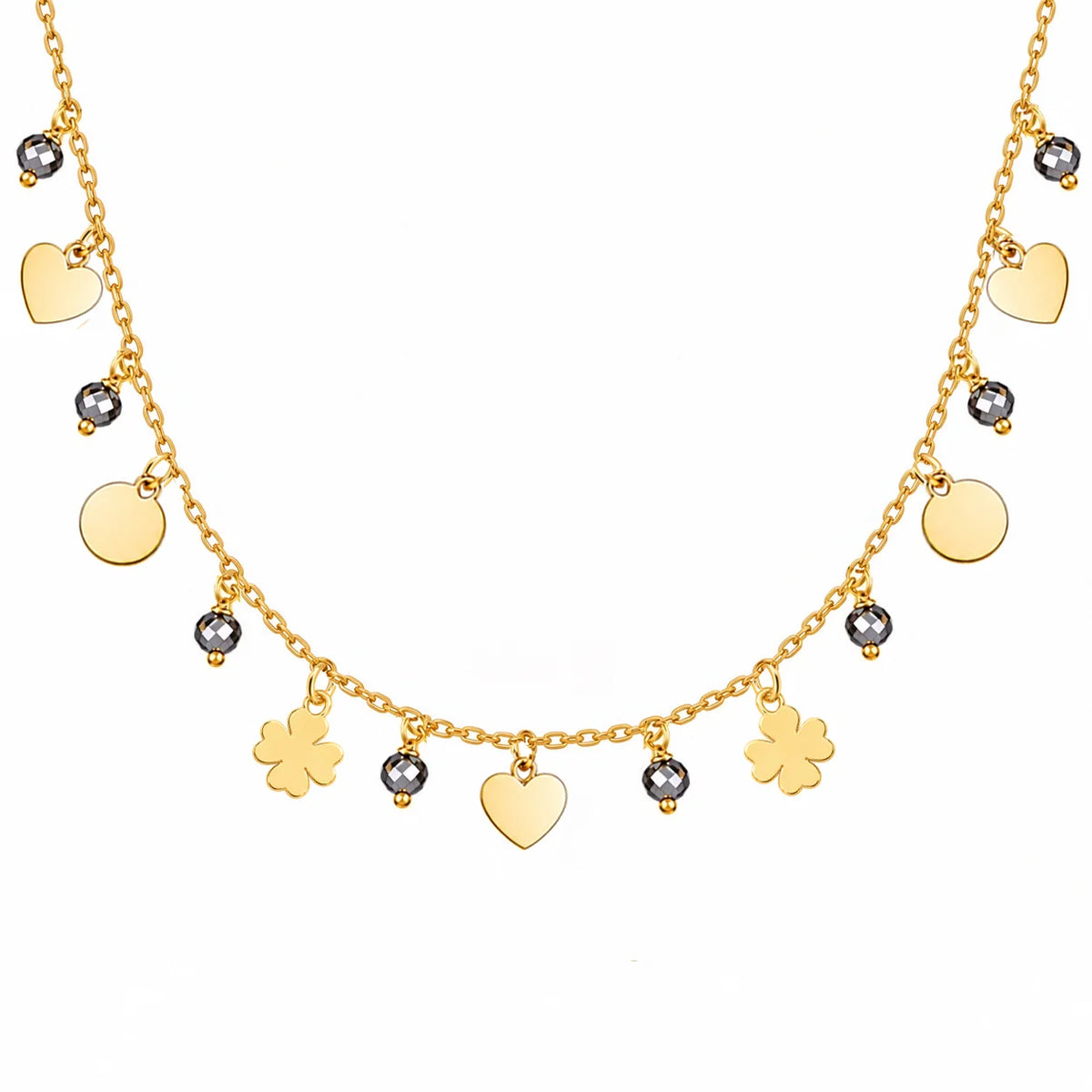 Collana in Argento Fantasy Charm e Pietre
