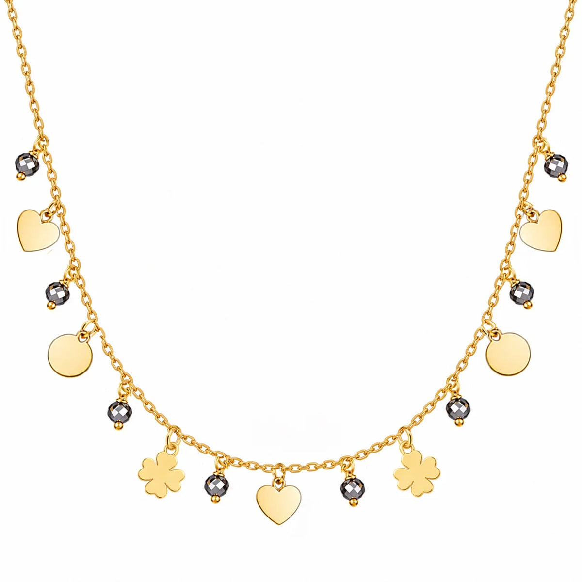 Collana in Argento Fantasy Charm e Pietre
