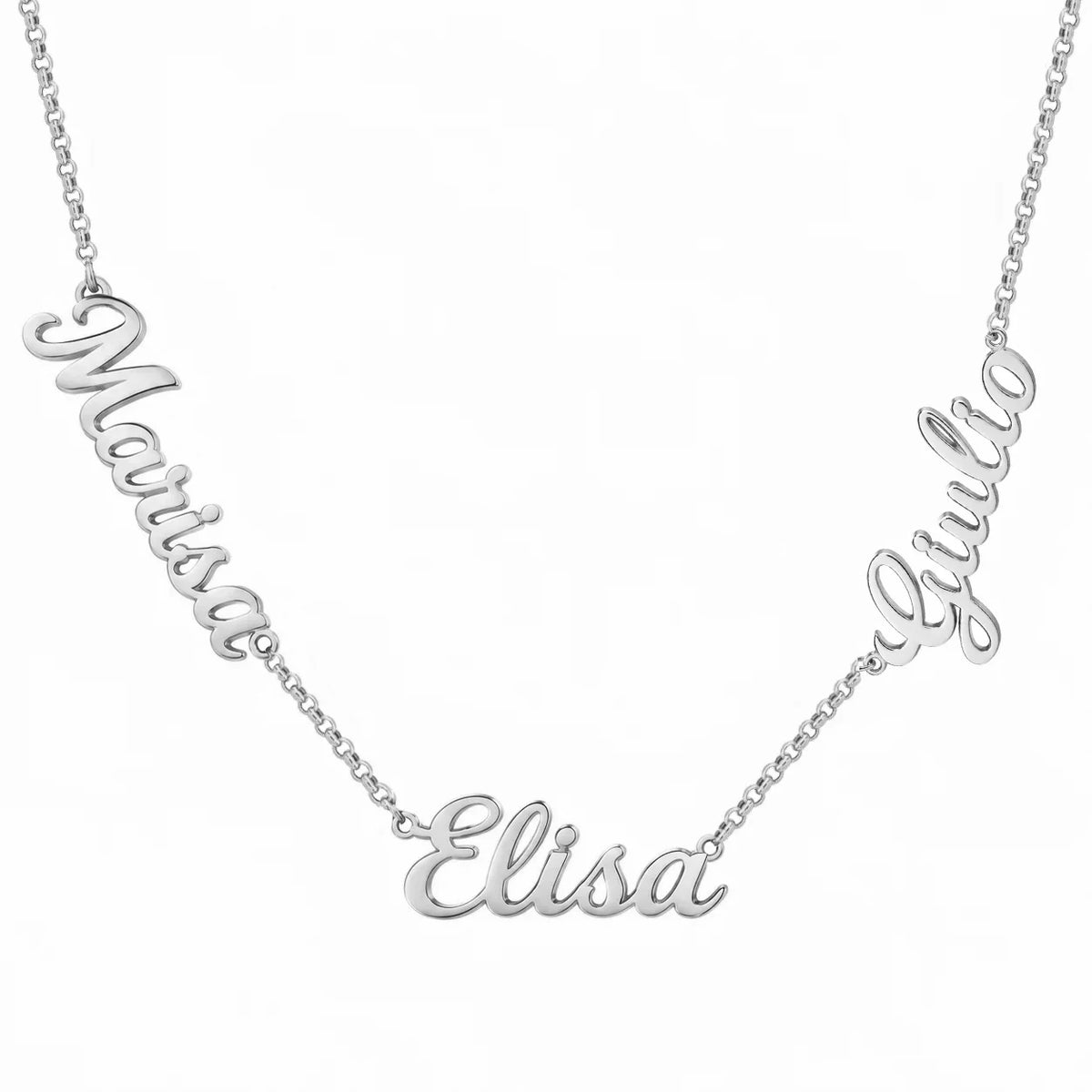 Silver Name Necklace