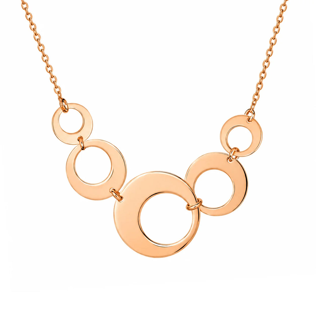 Collier en Argent Cercles