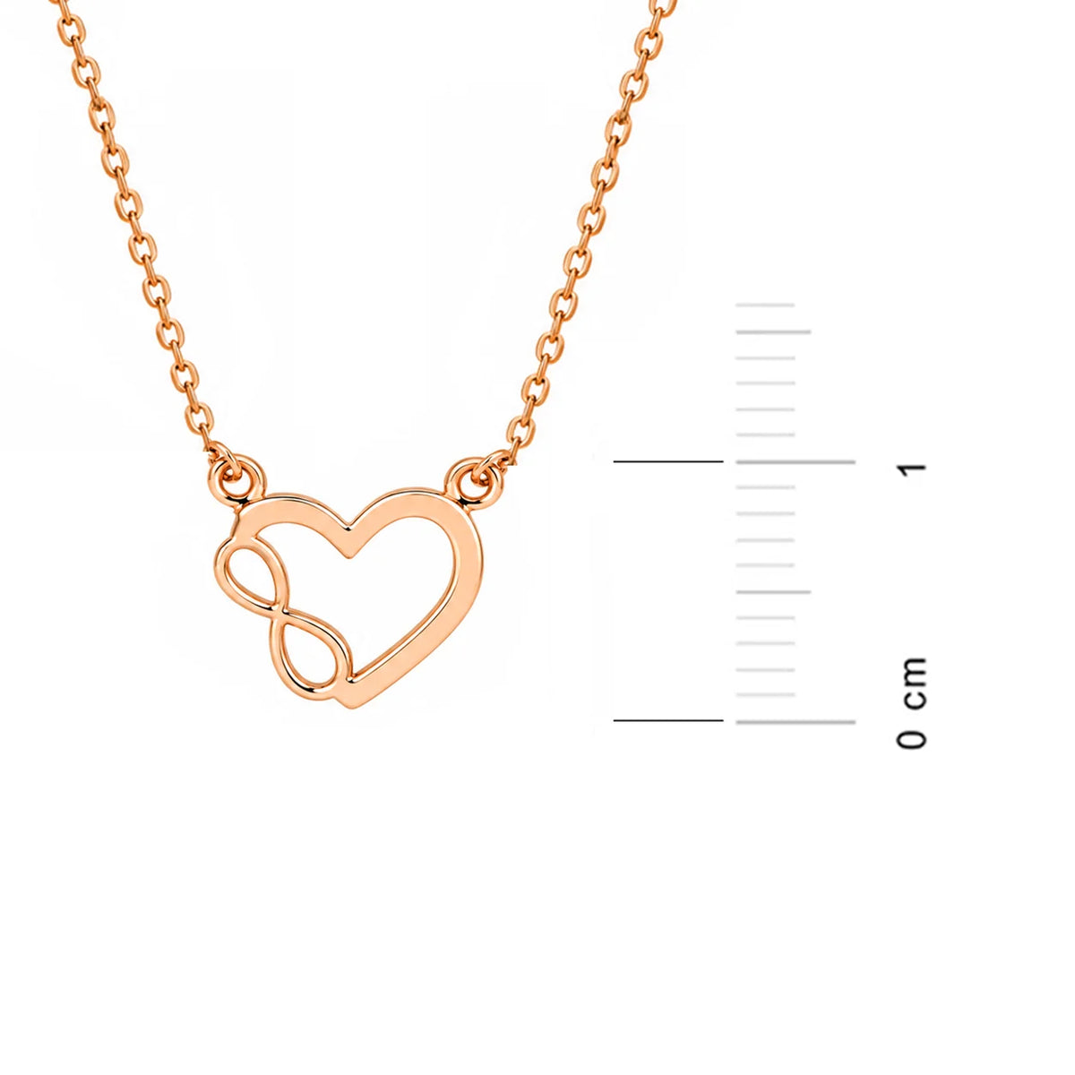 Collier en Argent Infinity Love