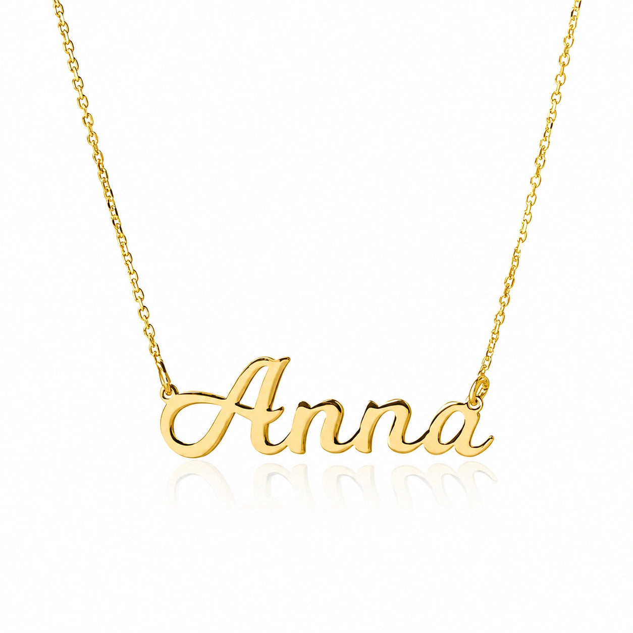 Collar con Nombre en Plata