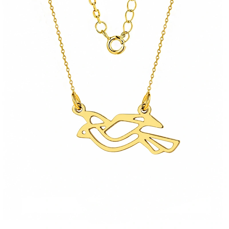 Collar en Oro con Paloma