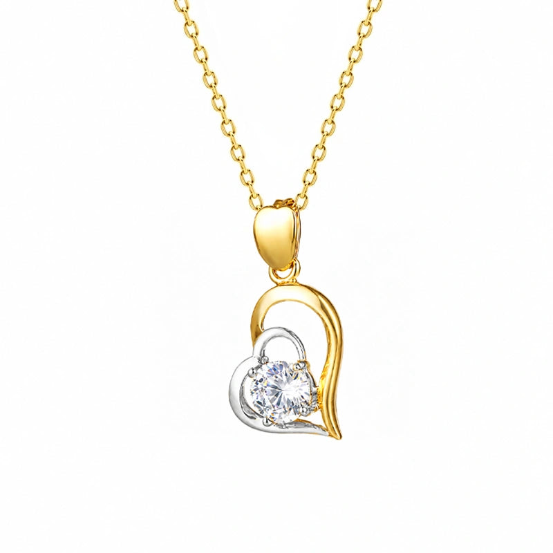 Collier en Or Cœur Pendentif
