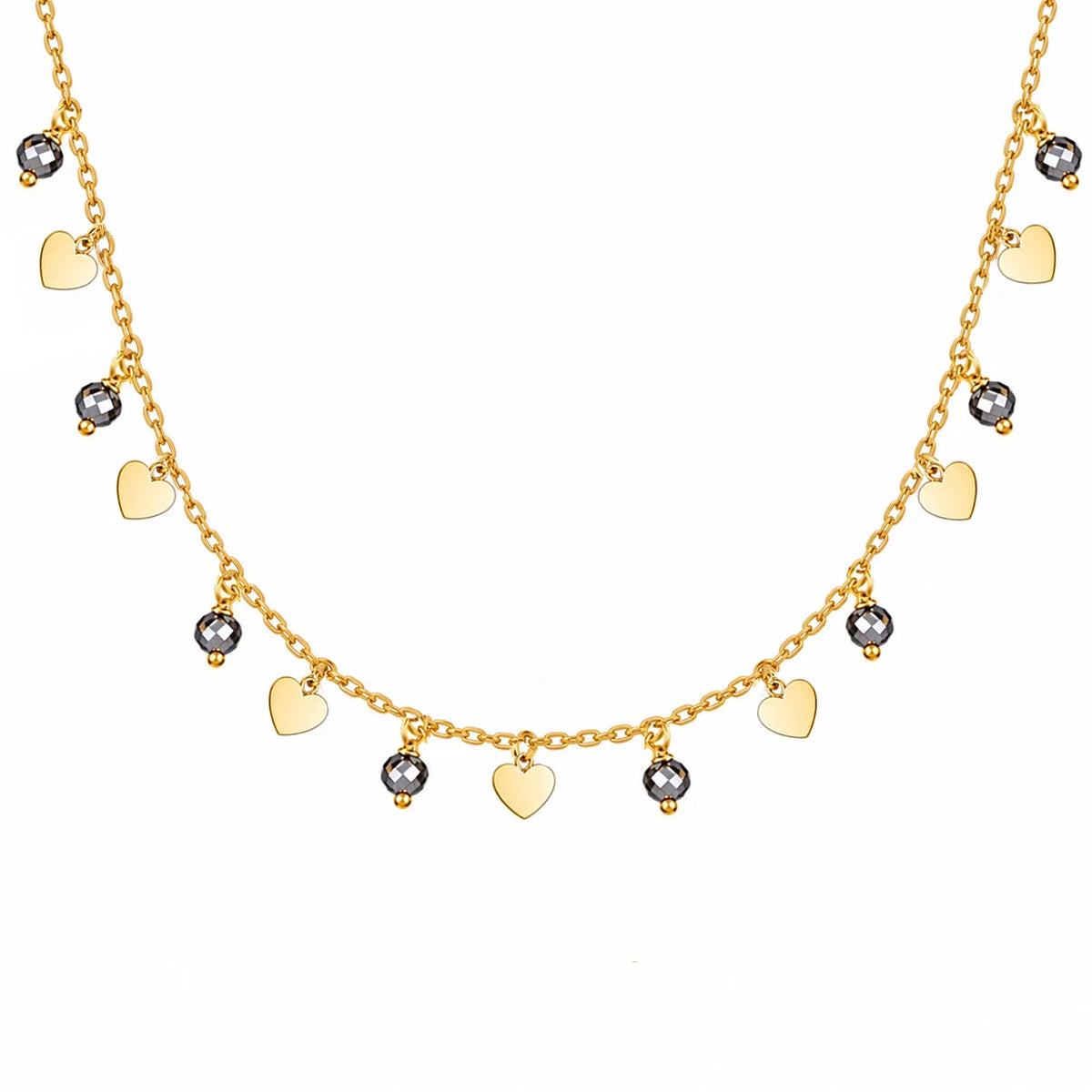 Collana in Argento Fantasy Mini Charm e Pietre