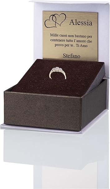 Bague Daisy en Or avec Zirconiums Cubiques