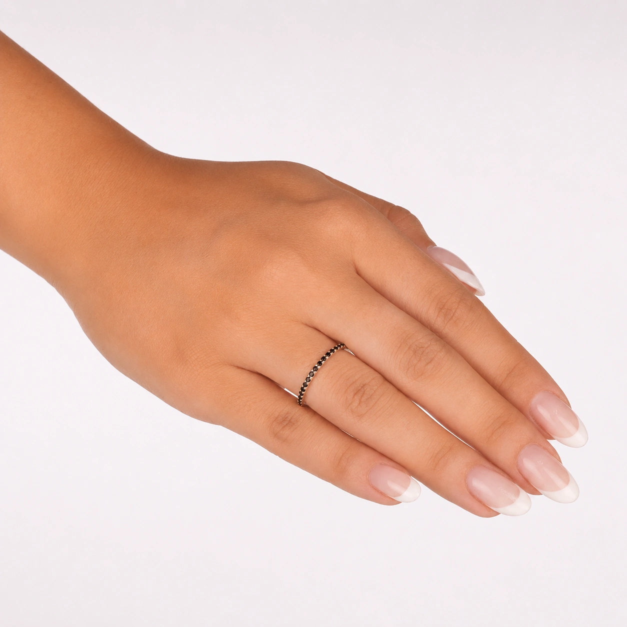 Anello Veretta Camille in Oro e Zirconi