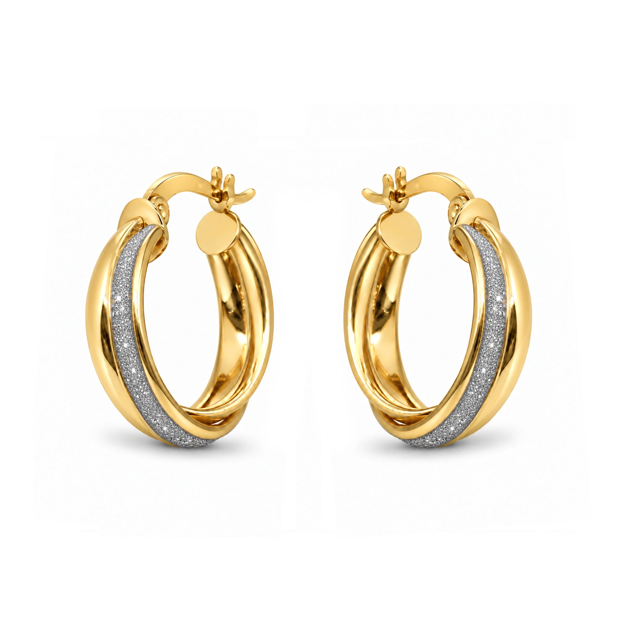 Orecchini Cerchio Shine in Oro