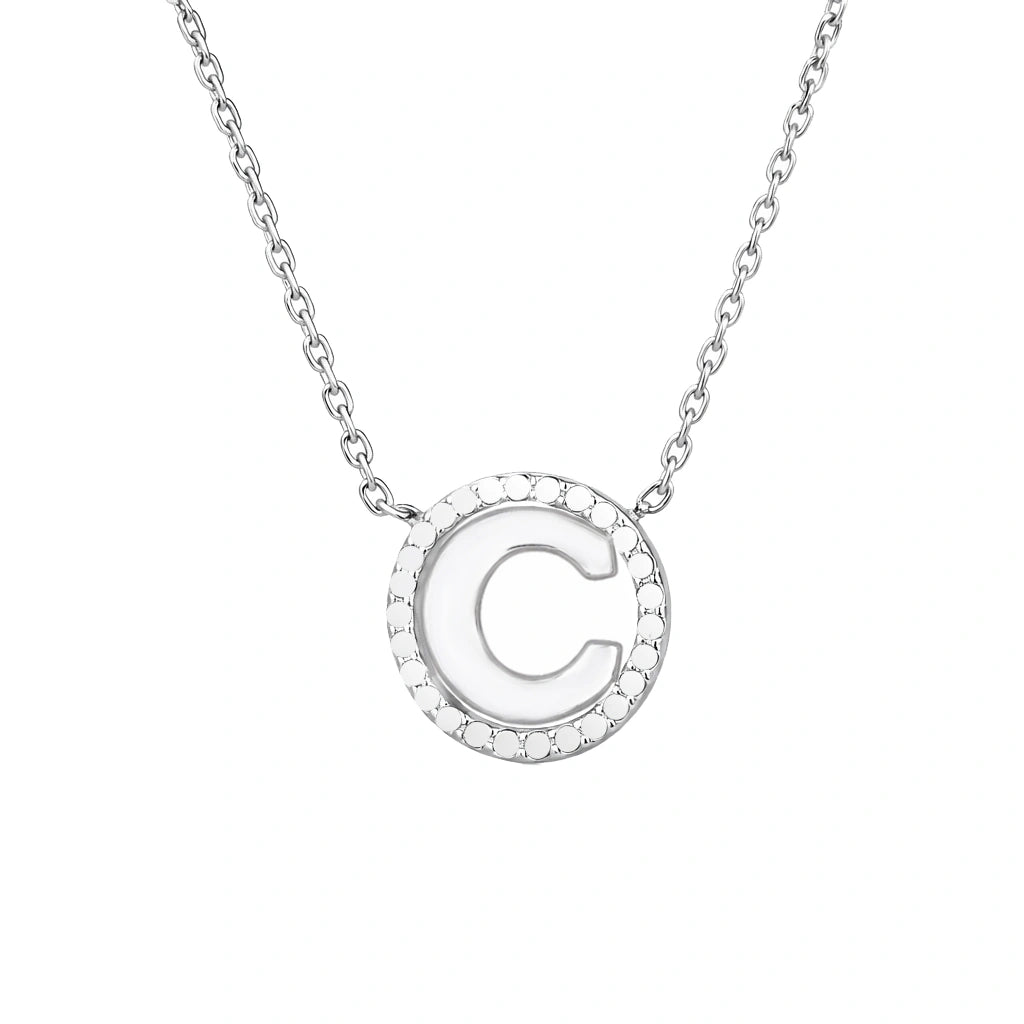 Collana con Lettera Cerchiata