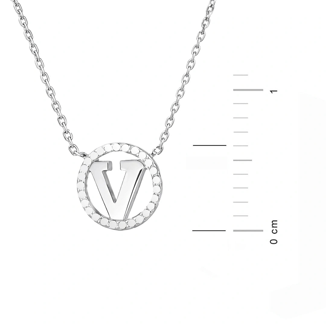 Collana con Lettera Cerchiata