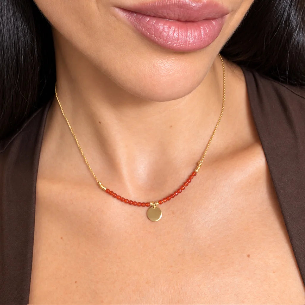 Collana con Giada e Medaglia Incidibile (Copia)