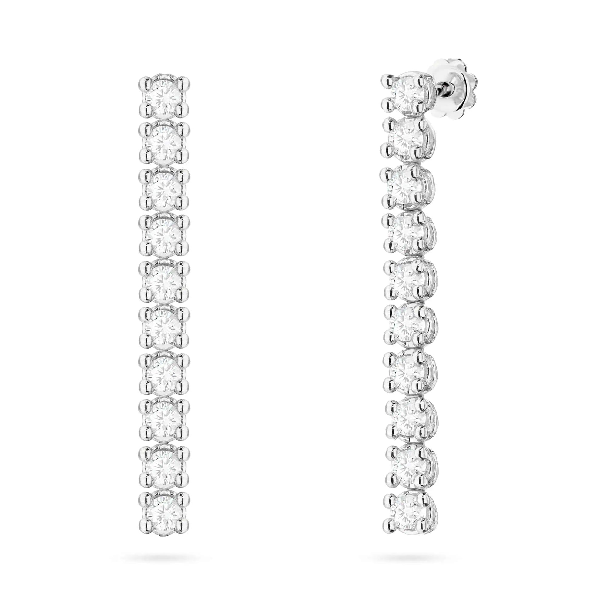 Orecchini Scintilla in Oro con Diamanti HPHT