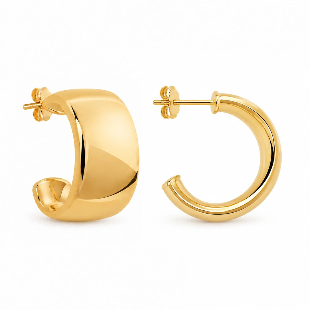 Orecchini Cerchio Bold in Oro