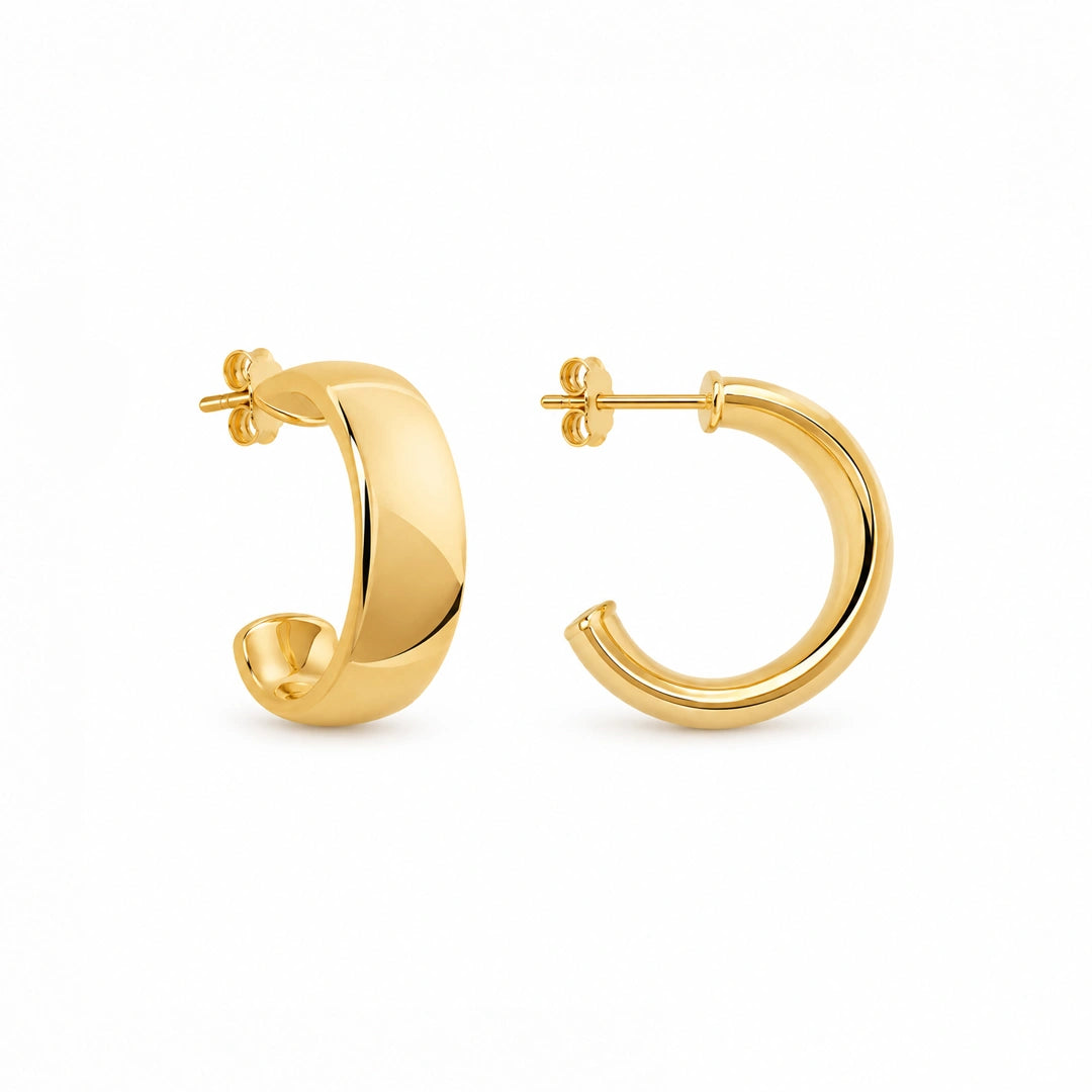 Orecchini Cerchio Bold Mini in Oro