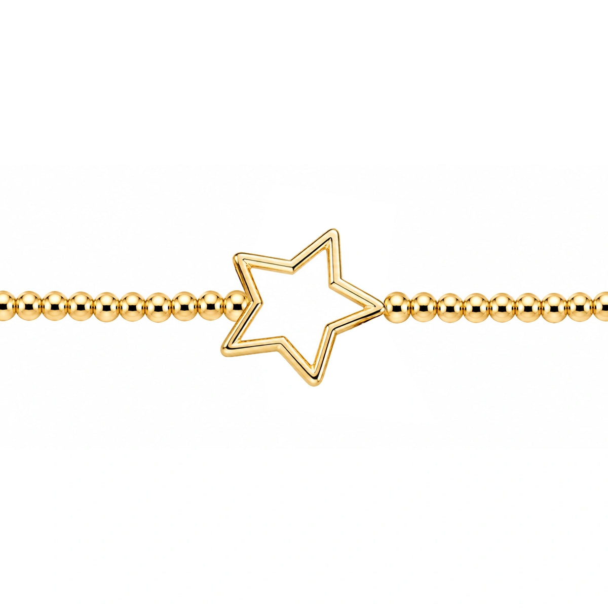Bracelet avec Anneaux et Étoile